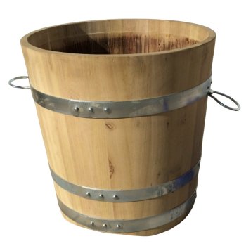 Pflanzkübel Akazie BxH 50x50cm